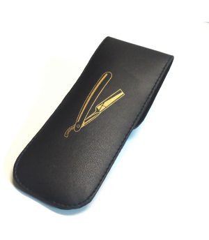 Leather Pouch Case for Straight Razors