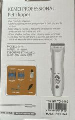 Pet Grooming Cordless Rechargeable