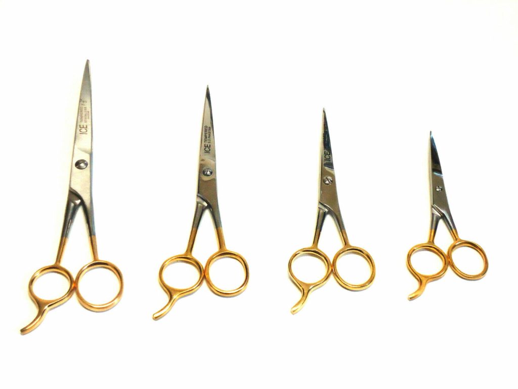 GERMAN Curved Blades Shears - Great for Hair Salons, Barbershops