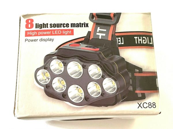 8 LED Ultra Bright Headlamp