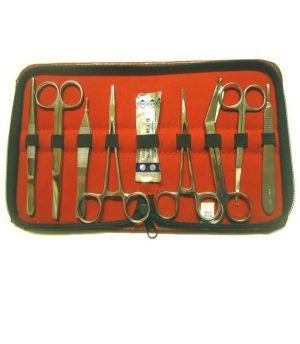 9pcs Minor Surgery Instruments Tool Kit Surgical Medical Stainless Steel
