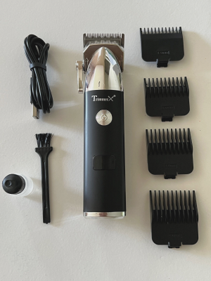 Black Professional Hair Clipper Trimmer For Men Hair Beard Body USB Rechargeable High Quality