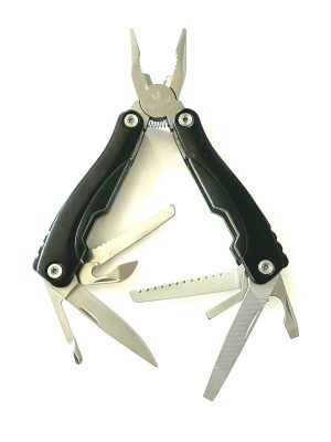 Multi Tool Pliers Pocket Knife Kit Folding Hand Knives Multi Tool Set BLACK