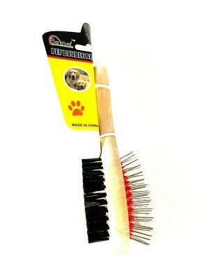Dog Cat Pet Hair Grooming Styling Double Sided Hair Brush