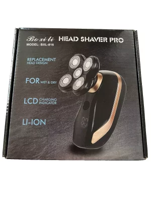Head Face Shaver Wet Dry Rechargeable Mens Clean Shaving Powerful VERY POPULAR