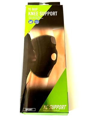 Knee Brace Support Compression Pain Relief Breathable Light Fabric Unisex