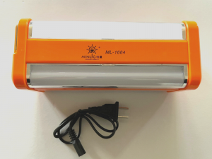Portable Rechargeable LED Light Emergency Latern Solar and Wall Outlet Excellent For Travel & Camping