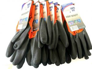 12 pcs Gloves Professional Grade Construction Multi Purpose Home Garage Household