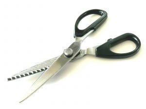 8" Pinking Shears Stainless Steel Crafting Cutting Scissors Zig Zag Pattern