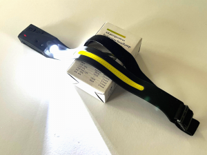 Induction Headlight Headlamp LED Super Bright Easy To Use Rechargeable HOT ITEM!